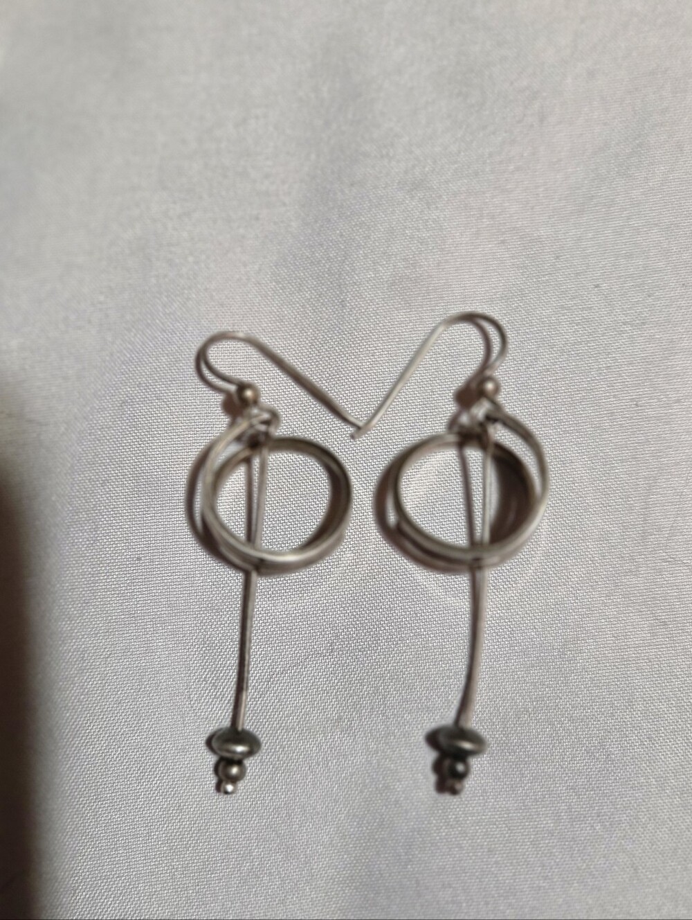 Dangle Hoop Drop Earrings